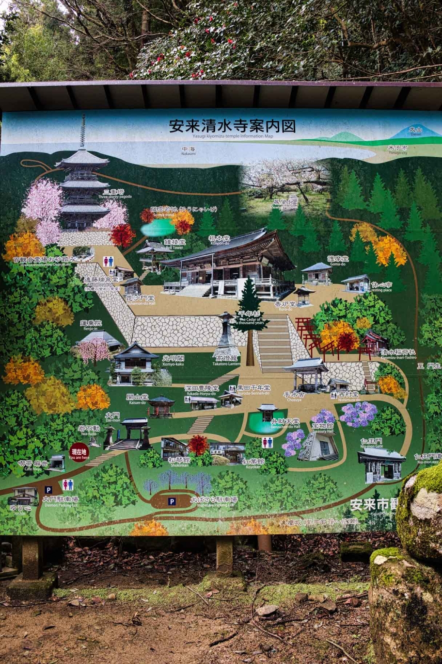 瑞光山清水寺　案内板