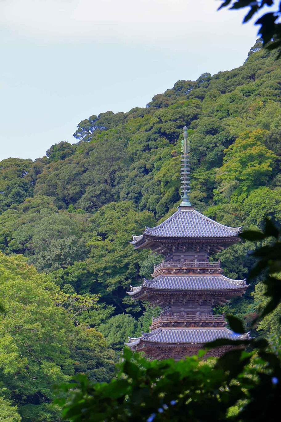 瑞光山清水寺　三重塔