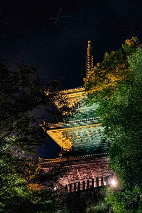 瑞光山清水寺三重塔